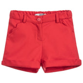 Dr Kid Mini Girl Red Shorts